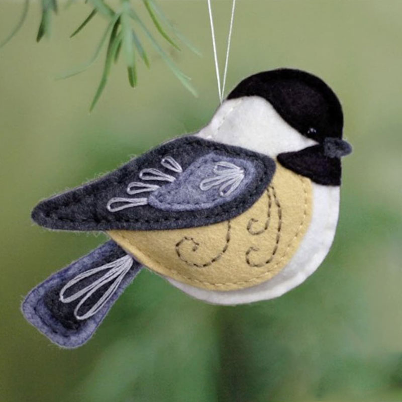 ✨Christmas Sale 80% OFF 🐦Hand Embroidered Felt Bird Ornament