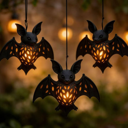 Bat Lamp Shade 2-Pack – DIY Spooky Lighting for Halloween 🦇🎃
