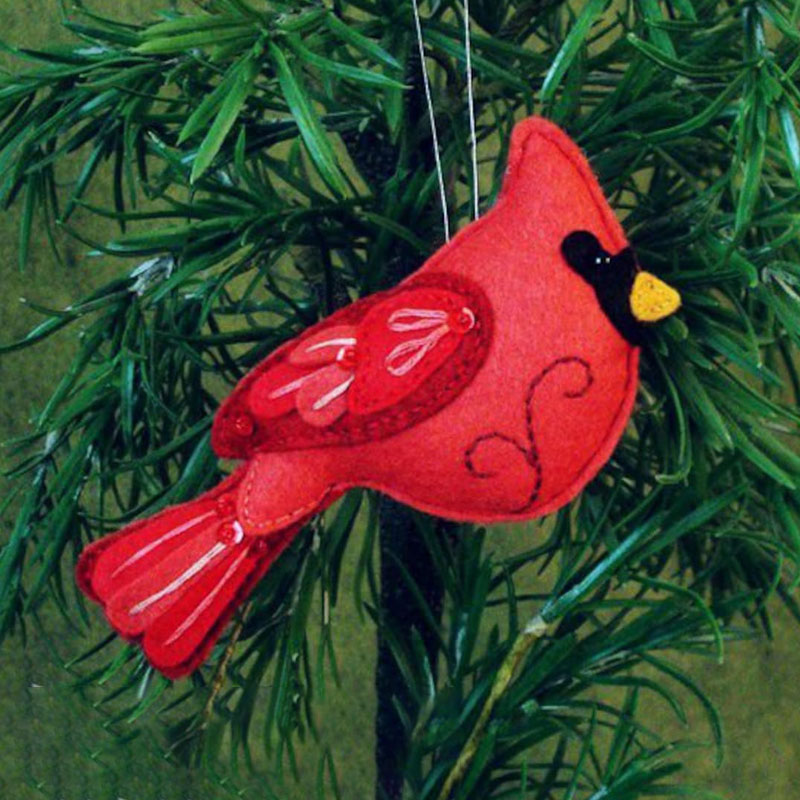 ✨Christmas Sale 80% OFF 🐦Hand Embroidered Felt Bird Ornament