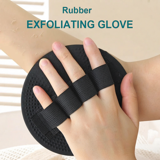 4 Counts Soft Rubber Shower Scrubber for Efficient Cleansing Body🚿