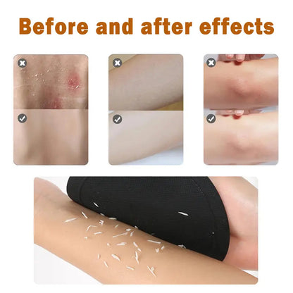 4 Counts Soft Rubber Shower Scrubber for Efficient Cleansing Body🚿