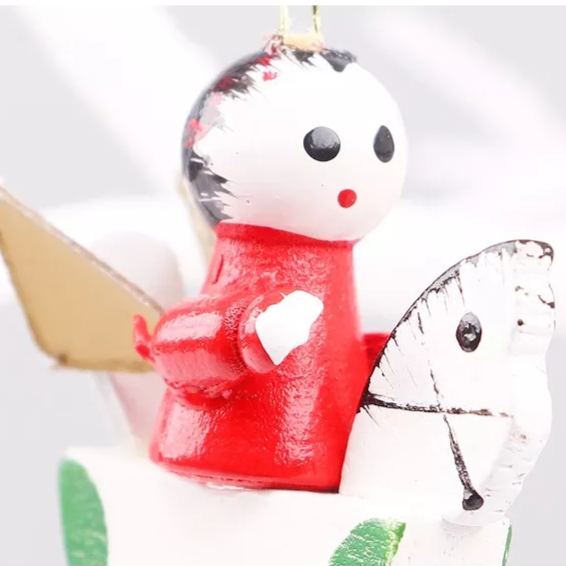 🎅Christmas tree decorations wooden pendants 🎄