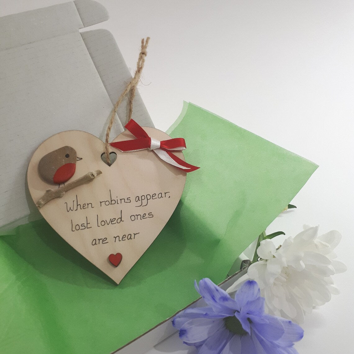 christmas sale 80% OFF✨Wooden Heart Decoration❤
