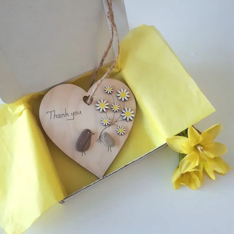 christmas sale 80% OFF✨Wooden Heart Decoration❤